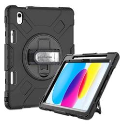 Funda para Tablet iPad de 10.9" Manhattan 996518 Uso Rudo/Color Negro