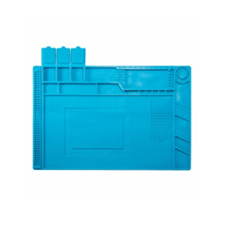 Tapete Antiestático De Silicon Brobotix 6005996 45x30 cm / Magnético / Color Azul