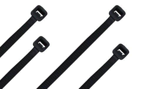 100 Piezas Cincho de Nylon 4.8X368MM Color Negro Thorsman 4200-05001 (TH-360-B)