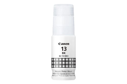 Botella de Tinta Canon GI-13 Pixma G510/G610 Color Negro, 4695C001AA