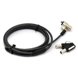 Candado de Llave para Laptop Brobotix 764465 Negro 1.8 Metros