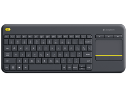 Teclado Logitech K400 plus inalámbrico touchpad, 920-007123