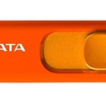 Memoria Adata USB 32GB C008 retráctil / naranja, AC008-32G-ROR