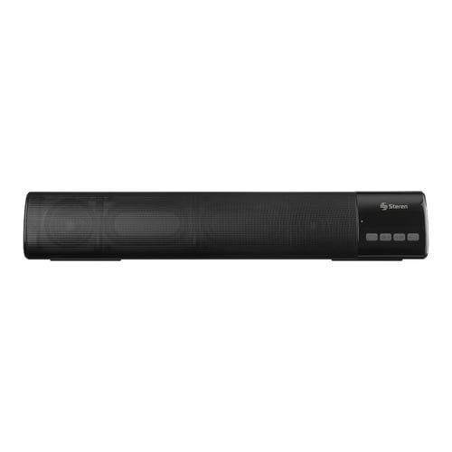 Bocina Soundbar Steren BOC-881 Bluetooth con Bass Reflex Color Negro