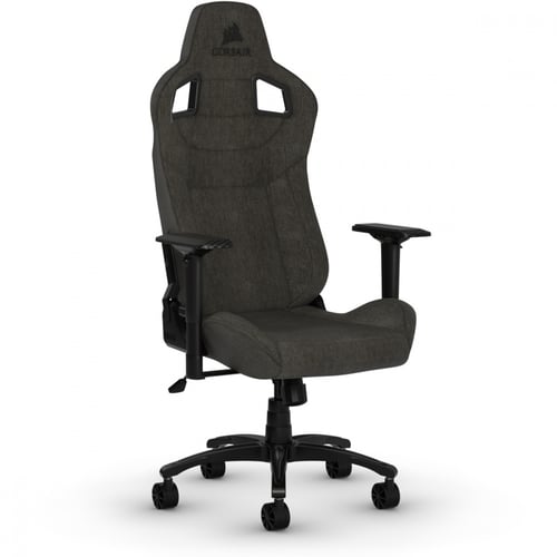 Silla Corsair Gaming Charcoal T3 Rush/ Reclinable/ Ajuste 4D/ Hasta 120kg/ Negro, CF-9010029-WW