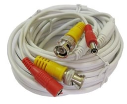 Cable Coaxial Provision ISR/Para Video/Macho-Macho/20M/Blanco/PR-CA20