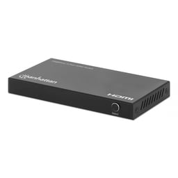 Switch HDMI Gigabit Manhattan 208222 Con 3 Puertos / 4K / 60hz / Negro