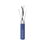 Bobina de Cable Blindado Honeywell 3320-2106/1000 2X22 AWG, Tipo CMP-CL3P, FPLP, FT6, UL de Comunicacion de Datos, 305 MTS