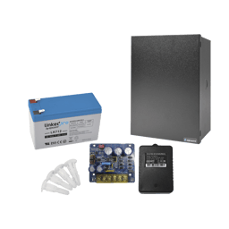 Kit Con Fuente PLB3 Con Salida de 12 VCC A 4 a Epcom Incluye Transformador/Bateria de 12 V-7 A/Color Negro/KIT16B3LK7