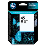 Cartucho de tinta HP 45 negro hasta 930 paginas, 51645AL