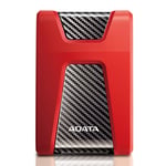 Disco Duro Externo USB3.1 de 1TB rojo Adata AHD650-1TU31-CRD