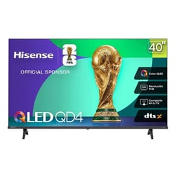 Smart TV 40" Hisense QLED Full HD HDMI USB Negro