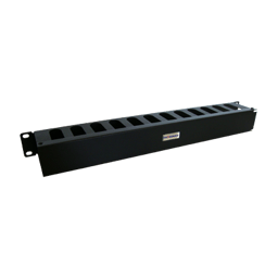 Organizador de cables horizontal 19" 1UR, TH-ORG-1UR