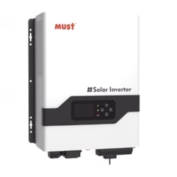 Inversor / Cargador Must PV333048TLV De 3KW Para Sistemas Tipo Isla A 48VCD / 220VCA De Entrada / 220 / 120VCA De Salida / Onda Sinusoidal Pura Con Controlador MPPT