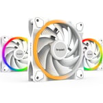 Ventilador BE QUIET BL101 Light Wings ARGB / 120MM / 2500RPM / Blanco / 3Pz