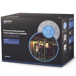 Kit TurboHD Epcom B50-KIT-MIC 5MP/ DVR 4 Canales/ 4 Camaras con Microfono Integrado