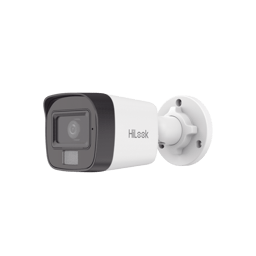 Camara Bala IP Hilook IPC-B140HA-LUC 4MPX/Lente 2.8MM/Angulo de Vision 104°/IR 20M/15M Luz Blanca/Microfono Integrado/Acusense Lite/IP67/H.265+/POE/ONVIF/DWDR