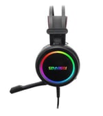 Diadema con Micrófono Gamer Nextep Dragón XT Alámbricos/ RGB/ 3.5MM/ USB/ Negro, NE-487