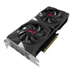 Tarjeta de video PNY NVIDIA GeForce RTX 4060 Ti 16GB XLR8 Gaming Verto Dual Fan DLSS 3/16GB 128-bit GDDR6/PCI Express 4.0 x16, VCG4060T16DFXPB1-O