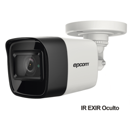 Camara Bala TurboHD Epcom B4K-TURBO-L 8MPX / Lente Fijo 2.8mm / Gran Angular 102° / Exterior IP67 / IR Exir 30mts / DWDR
