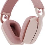 Diadema Audifono Con Microfono Inalambrica Logitech Zone Vibe 100 Color Rosa, 981-001223
