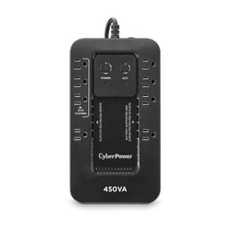 No Break Cyberpower EC450G offline 450VA/260W Standby entrada 96 -140V, SALIDA 120-120V 8 contactos NEMA 5-15R