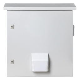 Gabinete Ventilado de Acero Precision PST-5060-19RAV/IP55/593 x 609 x 399 mm/Con Placa Trasera Interior Metálica y Compuerta Inferior Atornillable/Incluye Ventilador/Ventilas/Filtros/Terminal de Tierra Física/Chapas y Llave