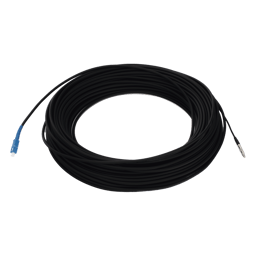 Rollo de Fibra Óptica Redonda G657A2 LinkedPro by Epcom LP-100-SCU de 100M/Con Conectores SC/UPC-SC/UPC/para Instalaciones Aéreas/Subterráneas o a la Intemperie