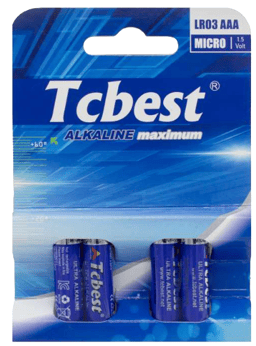 Batería Ultra Alcalina TCBEST 881597 "AAA" 4 Piezas