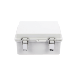 Gabinete de Plastico ABS, Precision PST-1722-11E, Uso En Intemperie IP66 (170 X 220 X 110 MM) Cierre Por Broche Inoxidable