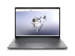 Workstation HP ZBook 8 G1i 14"/Intel Core Ultra 7 255U/16GB RAM/512GB SSD/HDMI/USB/DP/RJ-45/1920X1200/Win 11 Pro/Gris/BN4D7LT