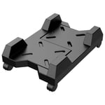 Soporte Para CPU Brobotix 6001301, Ajustable, Con Ruedas, Plastico Color Negro