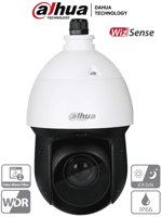 Camara IP PTZ Dahua SD49425XB-HNR 4MP/ Wizsense/ 25X de Zoom Optico/ H.265/ Starlight/ IR de 100 Metros/ Proteccion Perimetral
