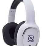 Diadema Audifono Flexible Necnon, Inalambrico, Bluetooth, 3.5MM, 200MAH, Color Blanco-Plata, NBAB042100