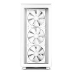 Gabinete NZXT H7 Elite Con Ventana, Midi-Tower, Mini-ITX/ Micro-ATX/ ATX/ 4 Ventiladores/ USB 3.1 Sin Fuente, Blanco, CM-H71EW-02