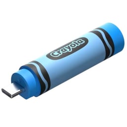 Memoria USB-C 3.2 256GB Sandisk Crayola SDCZIC-256G-G46B / Azul