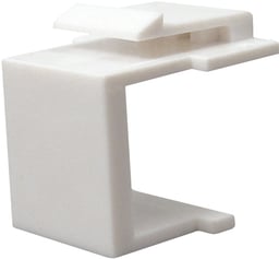 Paquete Con 100 Piezas Inserto Keystone VC Color Blanco, 037-327WH