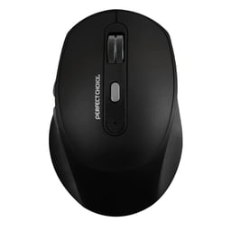 Mouse inalámbrico Perfect Choice PC-045144 1600DPI/5 botones/óptico, color negro.