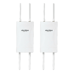 Kit de 2 Access Point Altai Technologies KIT2-C260X Hasta 2.976 Gbps/WiFi 6/PTMP Omnidireccional/Cobertura de 300 m/Doble Banda Simultánea en 2.4-5 GHz/256 Usuarios/Administración en Nube Gratis Con Insights