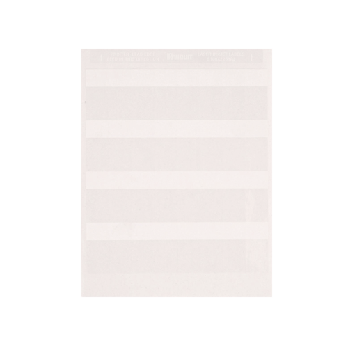 Hojas Con 1000 Etiquetas Auto-Laminadas Para Impresora Laser/ Inyeccion de Tinta Panduit S100X225YAJ , Para Cables de 6.1 a 12.2 MM de Diametro (8 - 4 AWG)