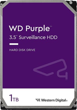 D. Duro 1TB WD Purple 3.5" Sata / 5400RPM / 64MB Cache / WD11PURZ / Para CCTV