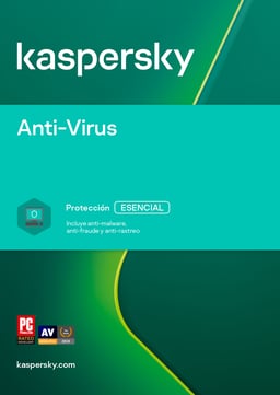 ESD Kaspersky Anti-Virus / 3 Dispositivos / 1 Año / Base, KL1171ZDCFS