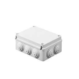Caja de derivación de PVC auto-extinguible, 12 entradas IP55