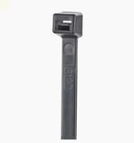 100 Piezas Cincho de Nylon 6.6 Stronghold de 160MM Color Negro Exterior Resistente a Rayos UV, S6-18-C0