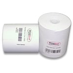 Caja con 50 Piezas de Rollo Papel Bond Posline 76MM x 70MM, 2003002
