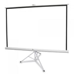 Pantalla para Proyeccion 100" con Tripie Qian Diban QPD-69602 Blanco Mate