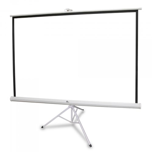 Pantalla para Proyeccion 100" con Tripie Qian Diban QPD-69602 Blanco Mate