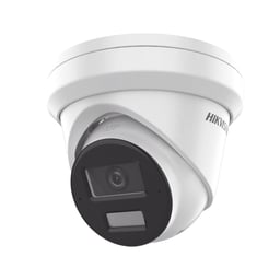 Cámara Turret IP Hikvision DS-2CD2363G2-LI2U, 6mpx / 2.8mm / 30M Luz Blanca + 30M IR / Acusense / IP67 / WDR 120DB / PoE / Onvif / Dual Light / 2 Micrófonos / AcuSearch