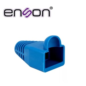 Bota Plástica Enson ENS-BOOT-BLU con Capuchón/para Protección de Plug RJ45/para Cable de 6MM/Azul