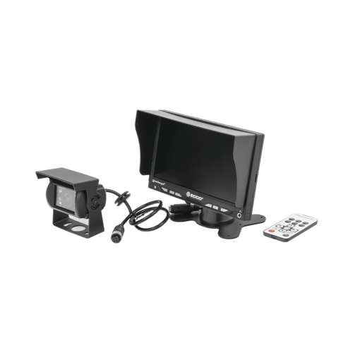 Kit de Sistema de Reversa Ecco K7000B con Monitor 7" y Camara para Montacargas y Vehiculos